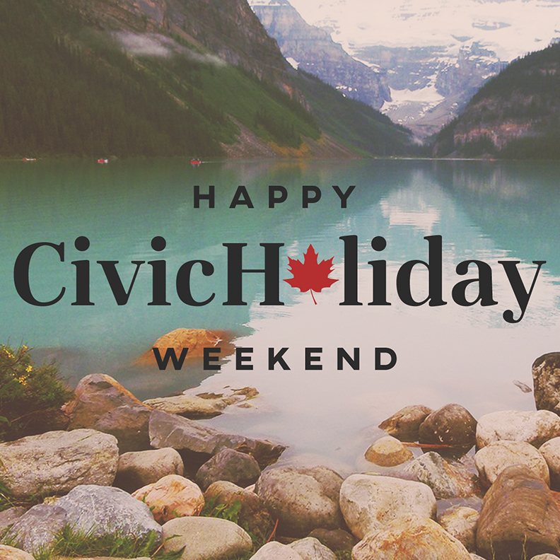 Civic Holiday Weekend – No Meeting